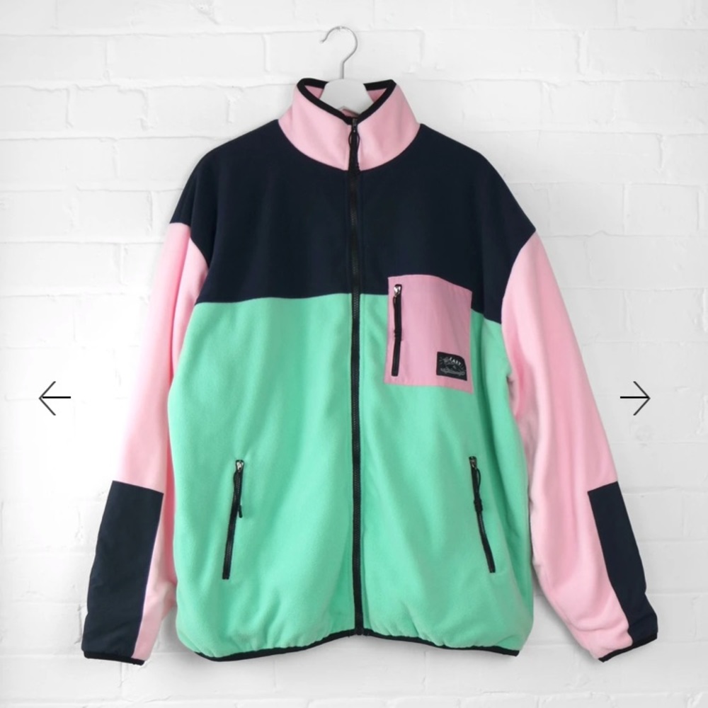 Lazy Oaf Colorblock Jacket